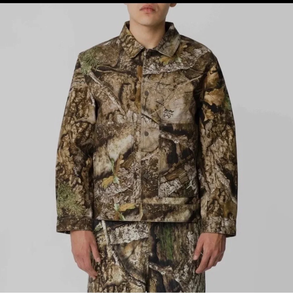 Nike Jordan Flight Chicago Realtree Jacket Camo HV0649-222 Men’s Size XXL